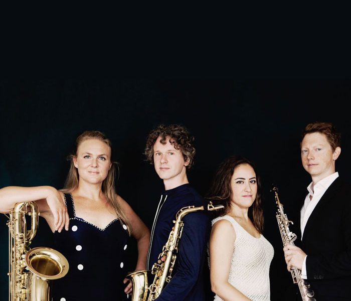 Berlage Saxophone Quartet en Jan Brokken Berlage Saxophone Quartet en Jan Brokken